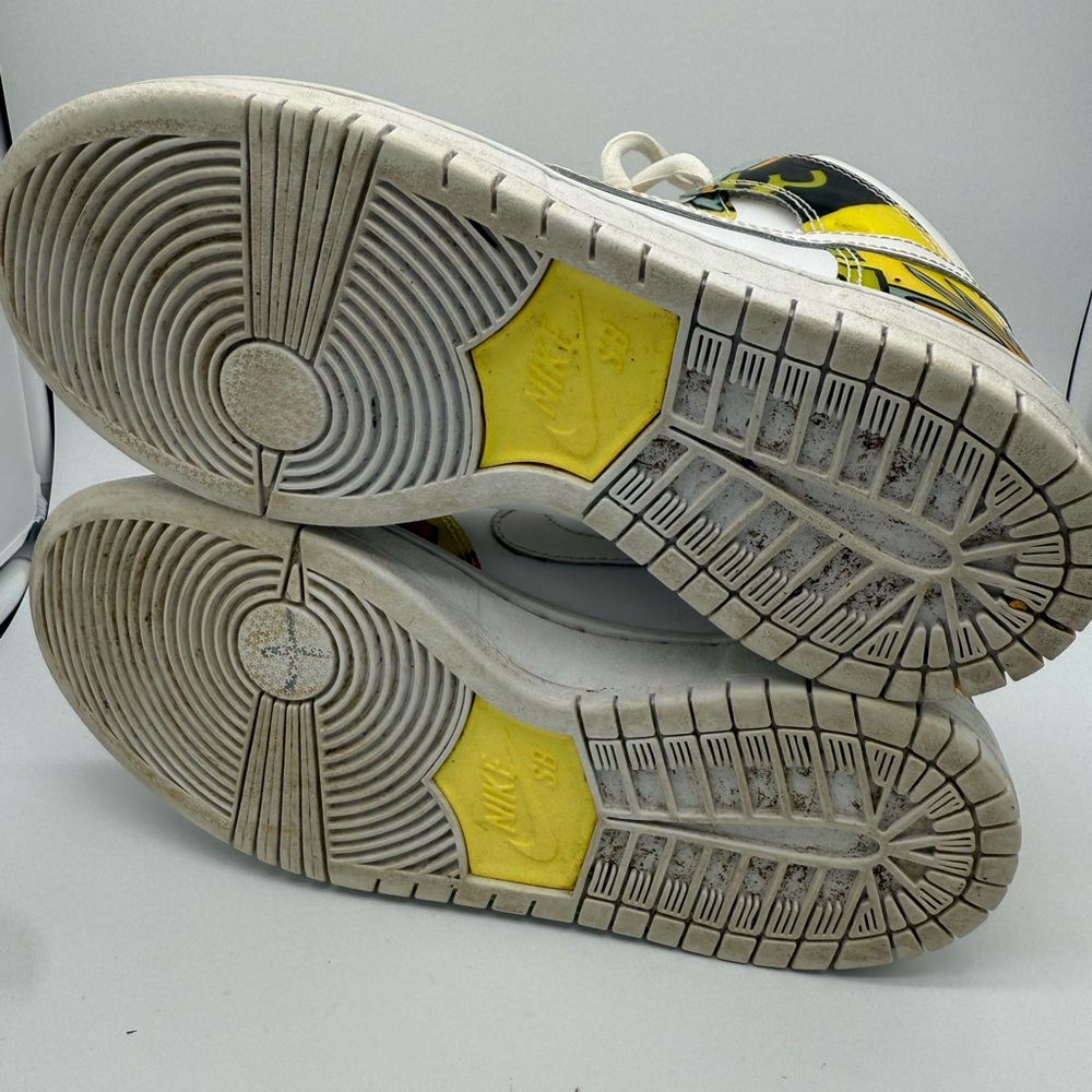 Nike SB De La Soul Dunk High Top Shoes Sneakers 2014 Size 4 GUC - Picture 5 of 13